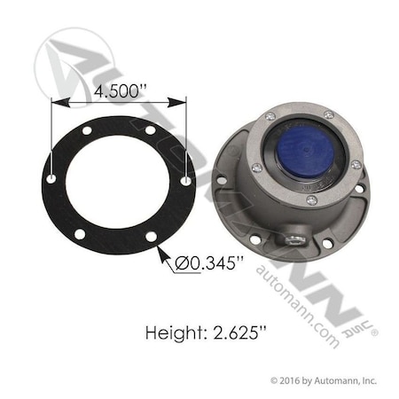 Automann Hubcap - Front Steer Wheel, 180.10622 180.10622